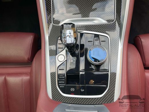 Роскошная хрустальная ручка передач + комплект кнопок BMW X5 G05 / X6 G06 / X7 G07 (логотип M) тюнинг фото