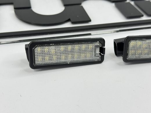 Подсветка номера (LED) VW Golf 4 5 6 7/ Passat B6 B7 CC / Amarok / Arteon / New Beetle тюнинг фото