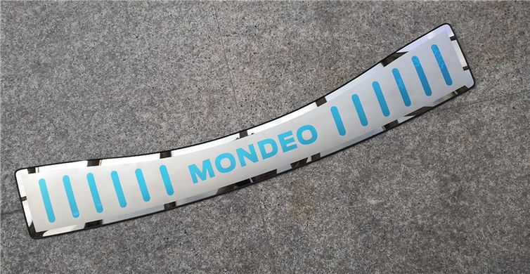 Накладка на задний бампер Ford Mondeo MK5 тюнинг фото