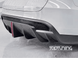 Накладка заднего бампера на Tesla Model Y SUV 2020+ тюнинг фото