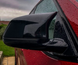 Накладки на дзеркала BMW X3 G01 X4 G02 X5 G05 X6 G06 чорний глянець тюнінг фото