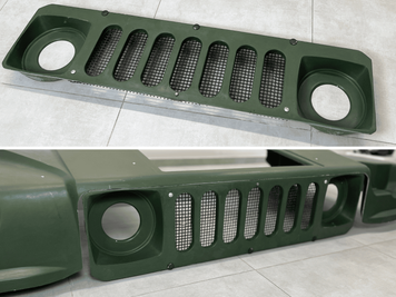 Решетка радиатора на HUMMER M998 HMMWV тюнинг фото