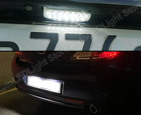 Підсвітка номера (LED) Mazda 6 GH / RX-8 тюнінг фото
