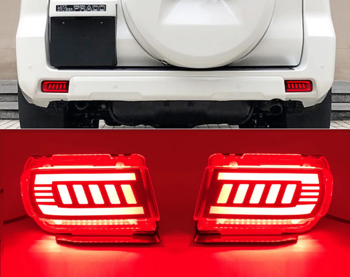 Задні габарити LED Toyota LC 150 Prado з функцією повороту (09-22 р.в.) тюнінг фото