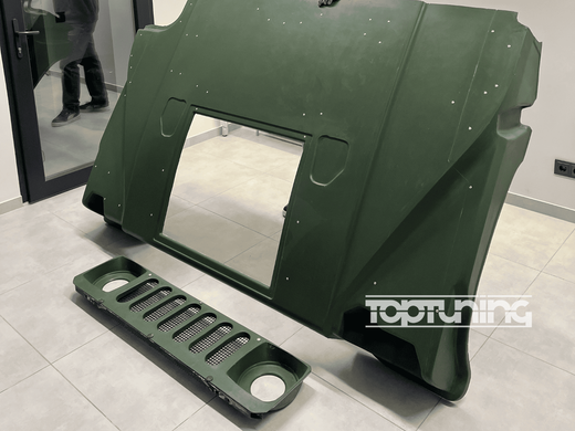 Решетка радиатора на HUMMER M998 HMMWV тюнинг фото