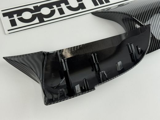 Накладки на зеркала BMW F20 F21 F22 F23 F30 F31 F32 F33 F34 X1 E84 стиль Performance под карбон тюнинг фото