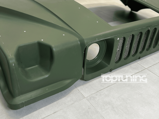 Решетка радиатора на HUMMER M998 HMMWV тюнинг фото