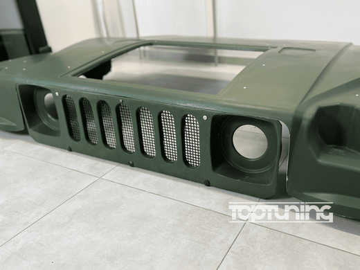 Решетка радиатора на HUMMER M998 HMMWV тюнинг фото