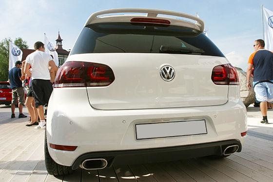 Спойлер VW Golf 6 стиль Votex тюнінг фото