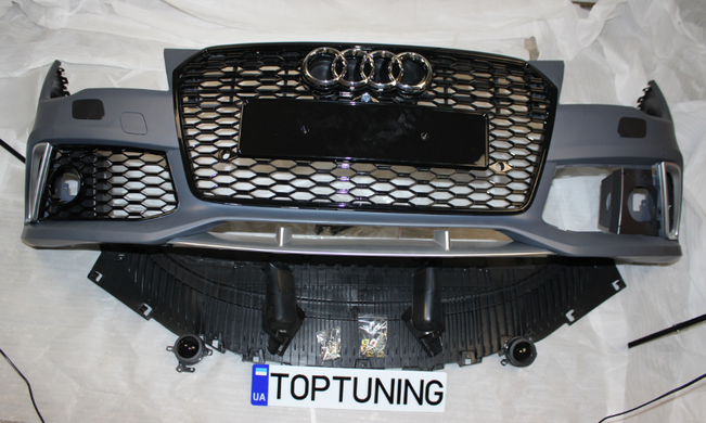 Бампер передний AUDI A7 стиль RS (10-14 г.в.)  тюнинг фото