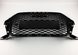 Решетка радиатора Audi Q3 стиль RSQ3 черная (15-18 г.в.) тюнинг фото