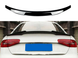 Спойлер на Audi A4 B8 стиль М4 черный глянцевый ABS-пластик (12-15 г.в.) тюнинг фото