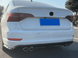 Накладка (диффузор) заднего бампера Volkswagen Jetta 7 (2019-2021) тюнинг фото