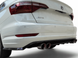 Накладка (диффузор) заднего бампера Volkswagen Jetta 7 (2019-2021) тюнинг фото