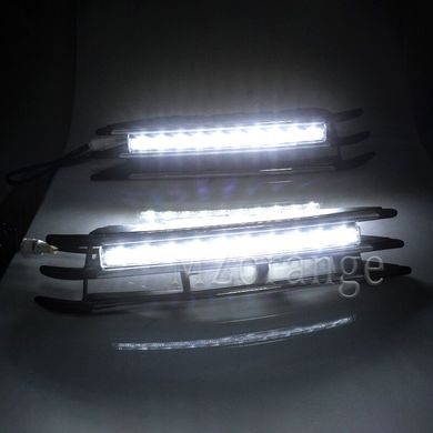 Дневные ходовые огни для VW Touareg с функцией указателей поворота (10-14 г.в.) тюнинг фото