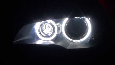 Ангельские глазки BMW X5 E70 лед маркер (06-10 г.в.) тюнинг фото