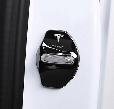 Захисні чохли дверного замка Tesla Model 3 (2021-...) тюнінг фото