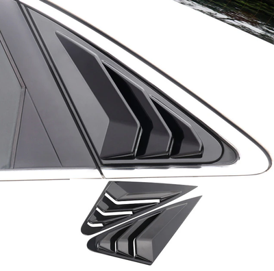 Накладки (зябра) на вікна задніх дверей Audi A6 C7 (11-14 р.в.) тюнінг фото