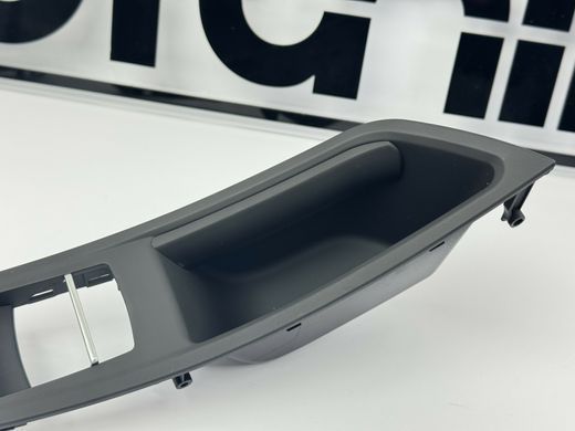 Внутрішні ручки дверей + панель склопідіймача BMW F10 / F11 LHD чорні тюнінг фото