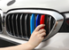 Вставки в решітку радіатора BMW 5 серії G30 (17-20 р.в.) тюнінг фото