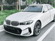 Накладки переднего бампера BMW 3 серии G20 G21 LCI M Sport 2023+ верхние ABS-пластик тюнинг фото