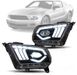 Оптика передняя, фары на Ford Mustang Full LED (10-14 г.в.) тюнинг фото