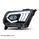 Оптика передня, фари на Ford Mustang Full LED (10-14 р.в.) тюнінг фото