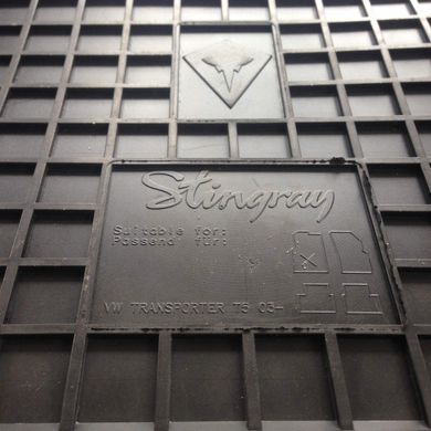 Коврики салона Stingray Volkswagen T5 (03-15 г.в.) тюнинг фото