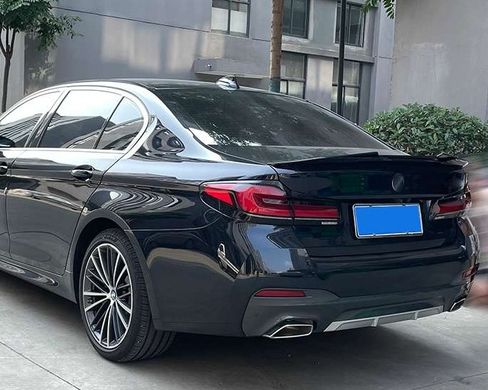 Спойлер BMW G30 стиль PSM чорний глянсовий ABS-пластик тюнінг фото