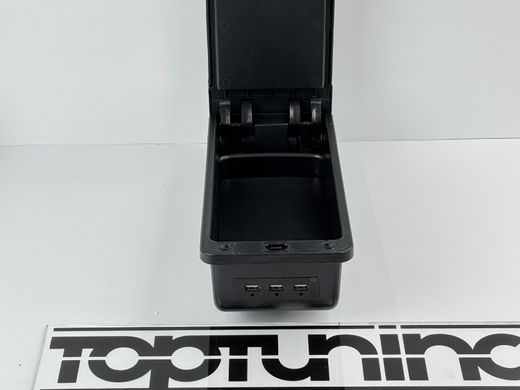 Авомобільний підлокотник, центральна консоль з usb портами для  Renault Captur (2011-2017) тюнінг фото