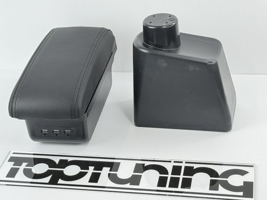 Авомобільний підлокотник, центральна консоль з usb портами для  Renault Captur (2011-2017) тюнінг фото