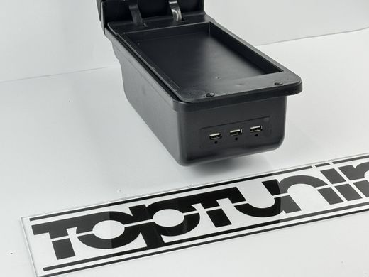 Авомобільний підлокотник, центральна консоль з usb портами для  Renault Captur (2011-2017) тюнінг фото