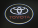 Підсвічування дверей з логотипом для Toyota  тюнінг фото