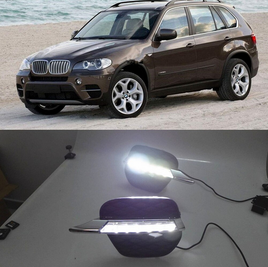 Дневные ходовые огни (DRL) BMW X5 E70 (10-13 г.в.) тюнинг фото