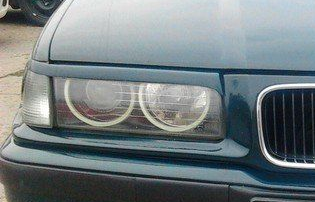 Реснички, накладки фар BMW E36 тюнинг фото