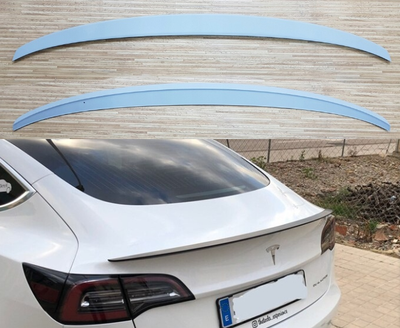 Спойлер Tesla Model 3 ABS-пластик (17-22 г.в.) тюнинг фото