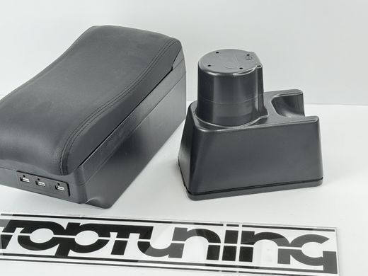 Авомобільний підлокотник, центральна консоль з usb портами для Renault Duster (2010-2018) тюнінг фото