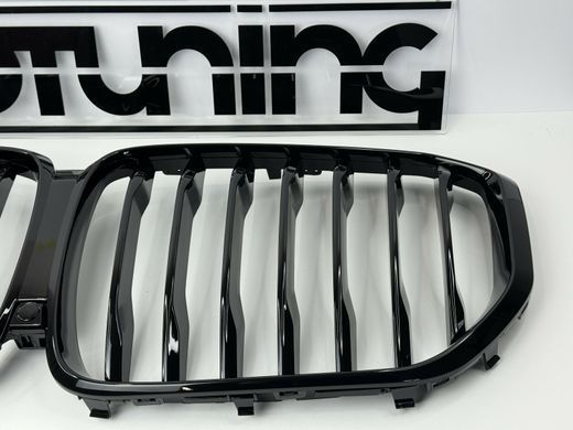Решітка радіатора на BMW X5 G05 чорний глянець (19-22 р.в.) тюнінг фото
