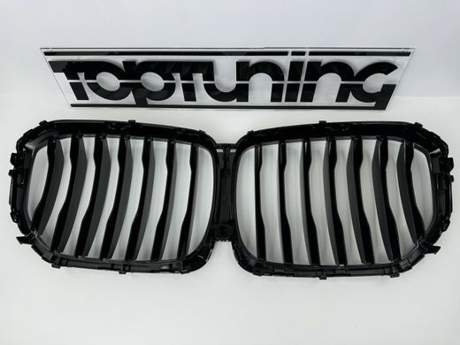 Решітка радіатора на BMW X5 G05 чорний глянець (19-22 р.в.) тюнінг фото