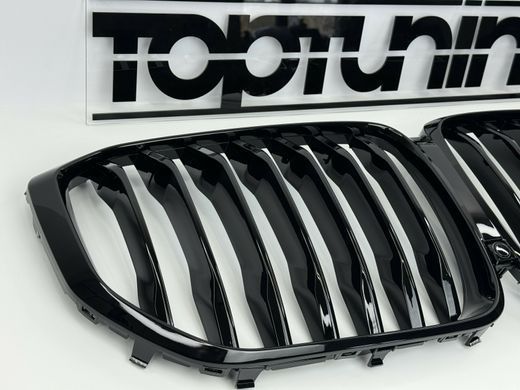 Решітка радіатора на BMW X5 G05 чорний глянець (19-22 р.в.) тюнінг фото