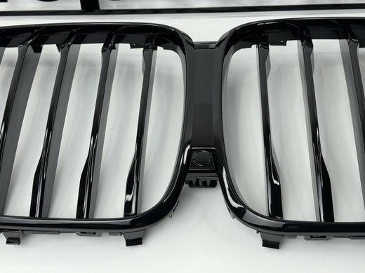 Решітка радіатора на BMW X5 G05 чорний глянець (19-22 р.в.) тюнінг фото