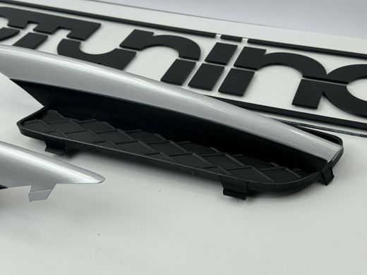 Грати (рамки) переднього бампера BMW X5 E70 / X6 E71 тюнінг фото
