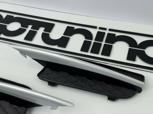 Грати (рамки) переднього бампера BMW X5 E70 / X6 E71 тюнінг фото