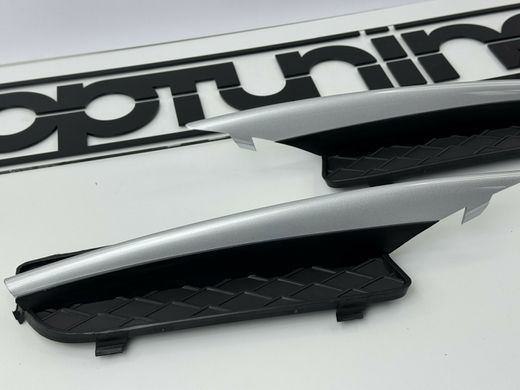 Грати (рамки) переднього бампера BMW X5 E70 / X6 E71 тюнінг фото