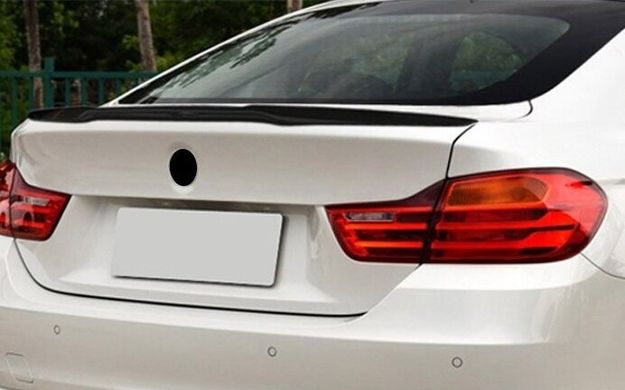 Спойлер BMW 4 F36 Gran Coupe стиль M4, карбон тюнінг фото