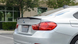 Спойлер на BMW 4 F32 стиль M4 (стеклопластик) тюнинг фото