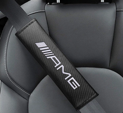 Накладки (чехлы) для ремня безопасности, логотип AMG тюнинг фото