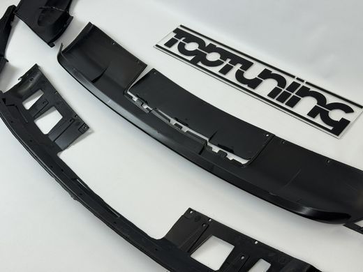 Накладка заднего бампера BMW X5 Е70 (06-10 г.в.) (ABS-пластик) тюнинг фото