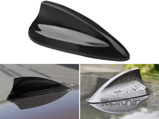 Акулячий плавник на дах BMW F22 F23 F30 F34 F35 3GT F34 G30 G20 F32 F33 F36 G11 F80 F87 чорний глянець тюнінг фото
