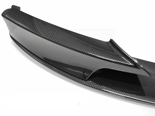 Накладка на передний бампер BMW F30 М-Performance карбон тюнинг фото